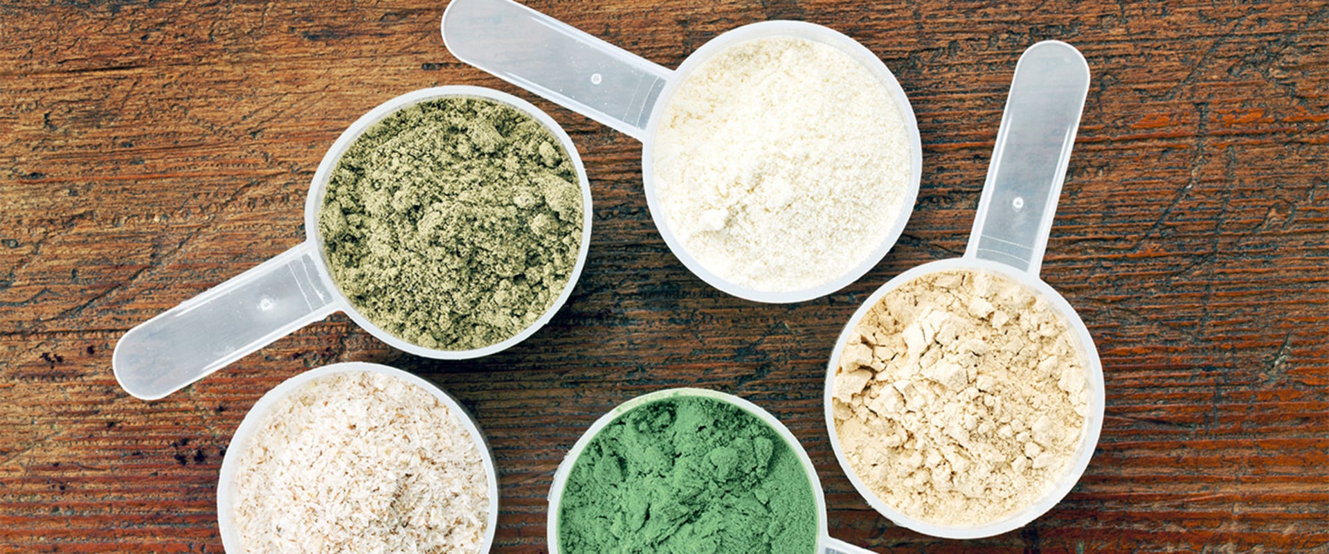What are the 3 most common types of protein powder?